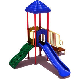 UPlay Today™ South Fork Commercial Playground Playset Playful (Red Yellow Blue) UPLAY-001-P