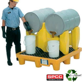 UltraTech Ultra-Drum Rack 2 Drum Containment System® 2384 with Drain 2384