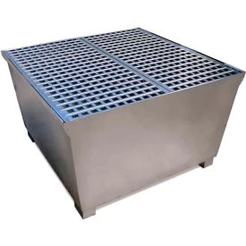 UltraTech Ultra-IBC Spill Pallet® 1184 - Steel IBC Spill Pallet - 370 Gallon Capacity 1184