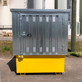 UltraTech Ultra-IBC Hard Top Steel Model Silver/Yellow 1185