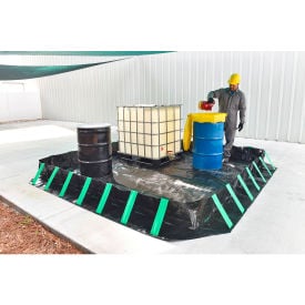 UltraTech Ultra-Containment Berm® Compact Model 28 oz. Copolymer 2000 6'L x 4'W x 12