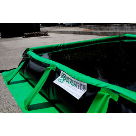 UltraTech 8632 Ultra-Containment Berm® Rapid Rise Model 12' x 30' x 1' 22 oz. PVC 8632
