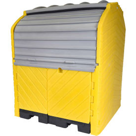 Ultra-Hard Top P4 Plus® 4 Drum Outdoor Spill Containment Unit without Drain - 9636 9636