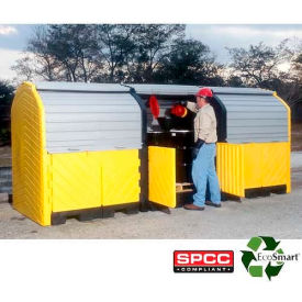 UltraTech Ultra-Hard Top Spill Pallet® Plus 9653 P12 with Drain 9653