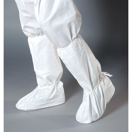 Disposable Boot Covers, Microbreathe, White, Slip Resistant Sole: Yes, XL MPN:BT-A1313-B