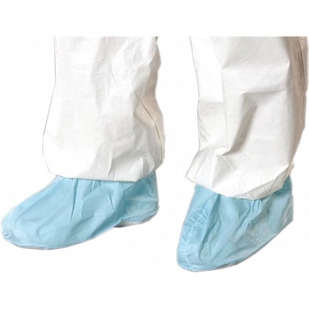 Critical Cover UltraGrip Shoe Covers, Anti-skid Sole, L, Blue, PK200 MPN:SH-M1316-BH