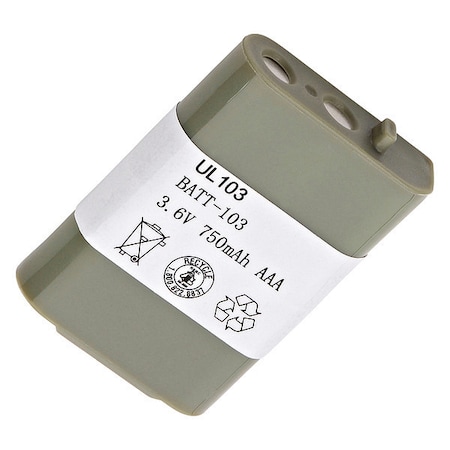 Dantona Cordless Phone Battery - For Phone - Battery Rechargeable - 750 mAh - 3.6 V DC MPN:BATT-103