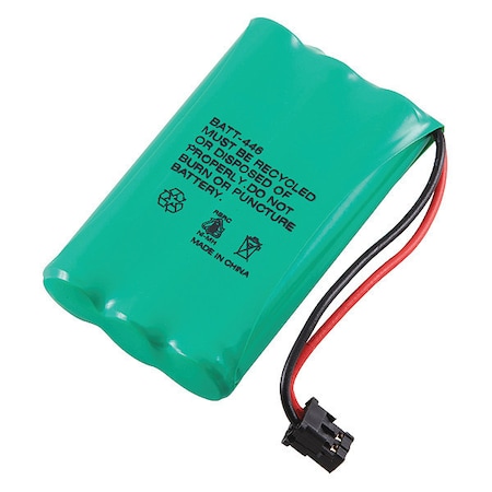 Battery 3.6 Volt Nickel Metal Hydride Ultralast Cordless Phone Battery MPN:BATT-446