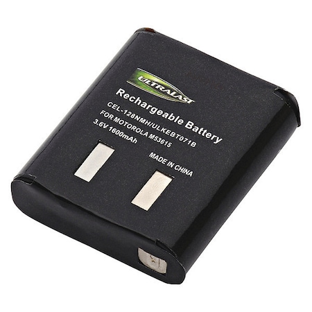 Battery - For Walkie Talkie Radio - Battery Rechargeable - 1600 mAh - 3.6 V DC - 1-/ Pack MPN:CEL-128NMH