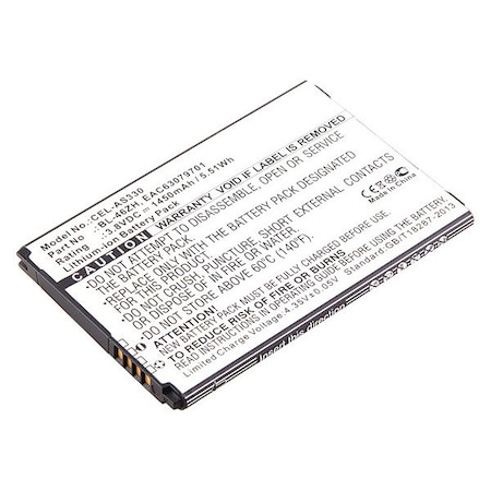 Battery 3.8 Volt Lithium Ion Ultralast Cellular Phone/Smart Phone Battery MPN:CEL-AS330