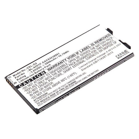 Battery 3.8 Volt Lithium Ion Ultralast Cellular Phone/Smart Phone Battery MPN:CEL-G5