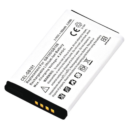 Dantona Battery - For Cell Phone - Battery Rechargeable - 800 mAh - 3.7 V DC - 1-/ Pack MPN:CEL-GB101