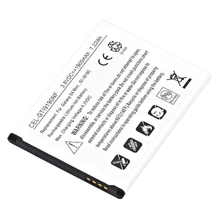 Dantona Battery - For Cell Phone - Battery Rechargeable - 1900 mAh - 3.8 V DC - 1-/ Pack MPN:CEL-GTI9190NF