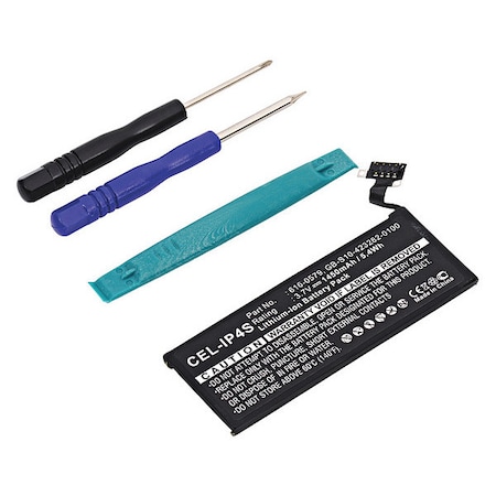 Dantona Battery - For Cell Phone - Battery Rechargeable - 1450 mAh - 3.7 V DC - 1-/ Pack MPN:CEL-IP4S