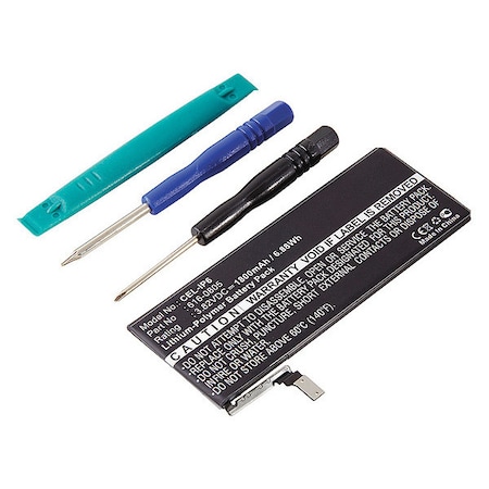 Battery 3.8 Volt Lithium Ion Ultralast Cellular Phone/Smart Phone Battery MPN:CEL-IP6