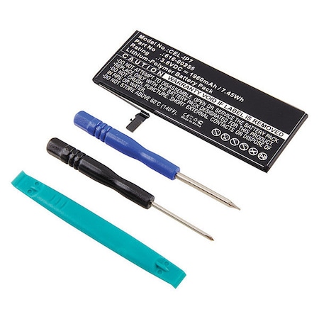 Battery 3.8 Volt Lithium Polymer Ultralast Cellular Phone/Smart Phone Battery MPN:CEL-IP7