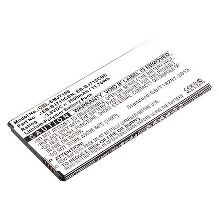 Battery 3.9 Volt Lithium Polymer Ultralast Cellular Phone/Smart Phone Battery MPN:CEL-SMJ7108