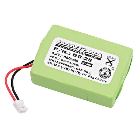 Battery 4.8 Volt Nickel Metal Hydride Ultralast Dog Collar Battery MPN:DC-25