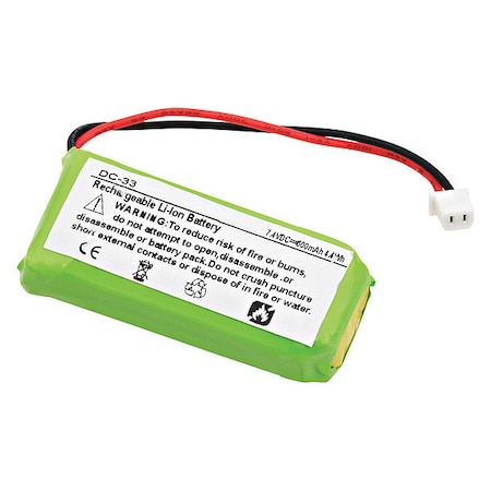 Battery 7.4 Volt Lithium Ion Ultralast Dog Collar Battery MPN:DC-33