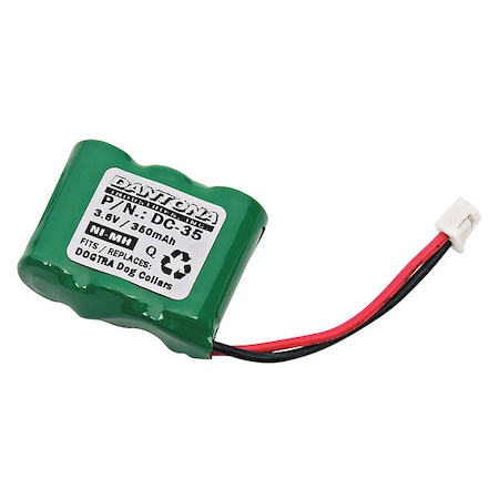Dantona Battery - Battery Rechargeable - 330 mAh - 3.6 V DC - 1-/ Pack MPN:DC-35