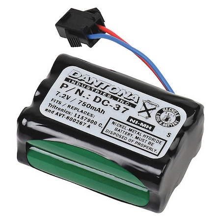 Battery 7.2 Volt Nickel Metal Hydride Ultralast Dog Collar Battery MPN:DC-37
