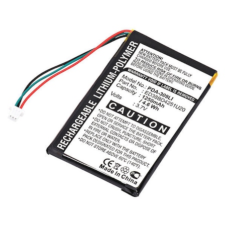 Battery 3.7 Volt Lithium Polymer Ultralast GPS battery MPN:PDA-309LI