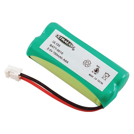 UL133 Cordless Phone Battery - Nickel-Metal Hydride (NiMH) - 750mAh - 2.4V DC MPN:UL133