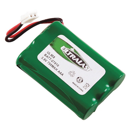 NABC UL-958 UltraLast Nickel Metal Hydride Cordless Phone Battery - Nickel-Metal Hydride - 3.6V DC MPN:UL958