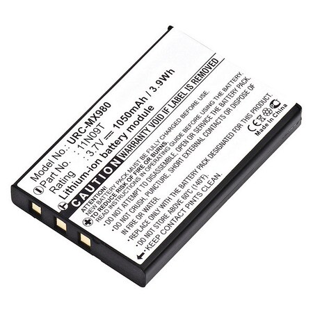 Battery - Battery Rechargeable - 1050 mAh - 3.7 V DC - 1-/ Pack MPN:URC-MX980