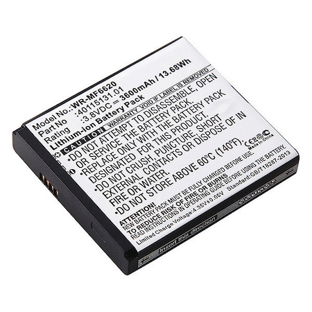 Dantona Battery - For Wireless Router - Battery Rechargeable - 3600 mAh - 3.8 V DC - 1-/ Pack MPN:WR-MF6620