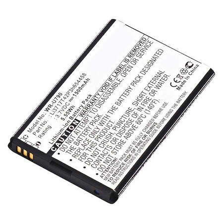 Dantona Battery - For Wireless Router - Battery Rechargeable - 1500 mAh - 3.7 V DC - 1-/ Pack MPN:WR-U790