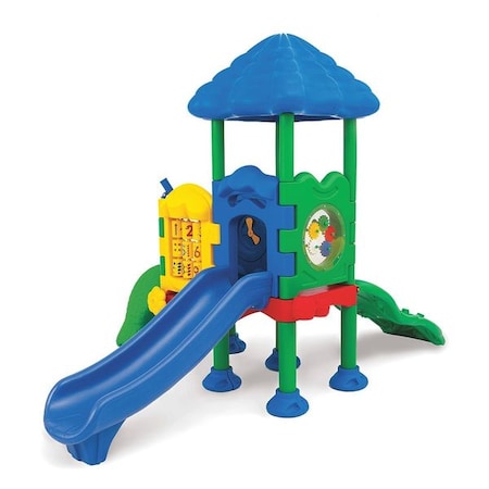 Discovery Center Commercial Playground, 2 Deck w/Roof MPN:DC-2MDR/02-08-0203