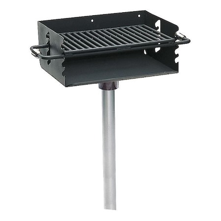 Rotating Flipback Pedestal Charcoal Gril MPN:616-3