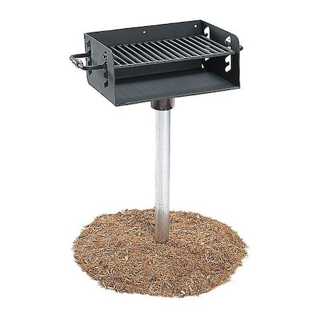 Rotating Pedestal Park Charcoal Grill MPN:620-3
