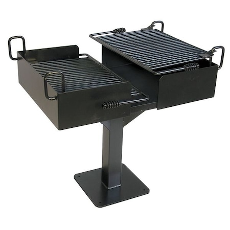 Pedestal Grill, Dble Cantilever, 1064 Sq MPN:627
