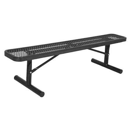 Portable Park Bench, No Back, Blue MPN:942P-V6-BLUE