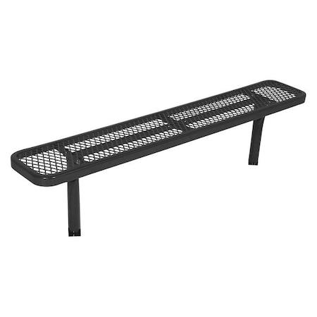 Commercial Park Bench, No Back, Blue MPN:942S-V6-BLUE