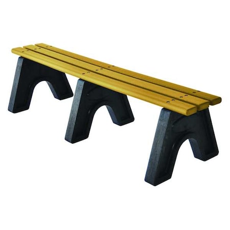 Outdoor Bench, 72 in. L, 16 in. H, Woodtone MPN:PB 4CEDSPOE