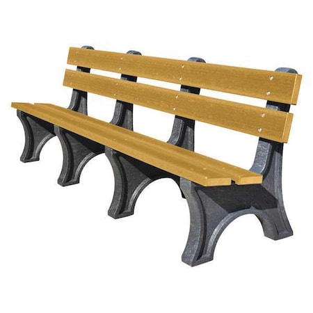 Outdoor Bench, 96 in L., 10 in. W, Woodtone MPN:PB 8CEDCOLE