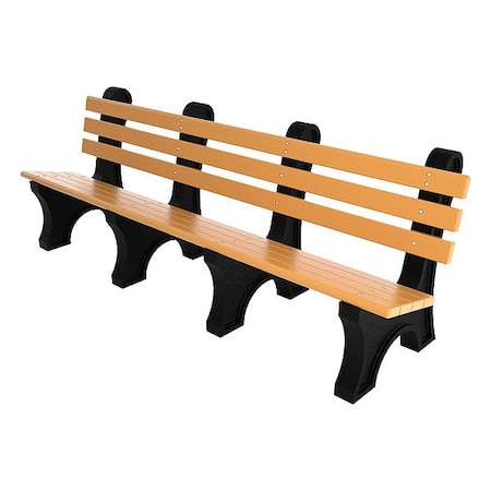 Outdoor Bench, 96 in L, Cedar MPN:PB 8CEDCPAE