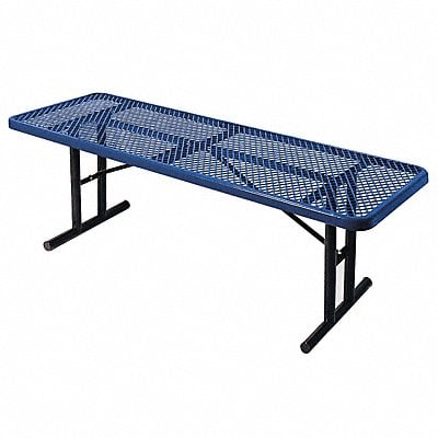Picnic Table 96 W x30 D Blue MPN:238U-V8-Blue
