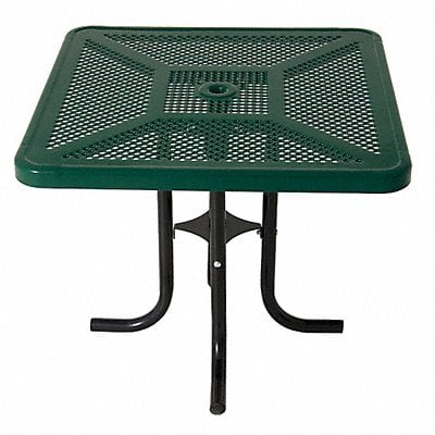 Picnic Table 36 W x36 D Green MPN:361L-P-Green