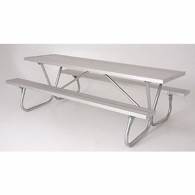 Picnic Table 96 W x68 D Silver MPN:BT158-A8