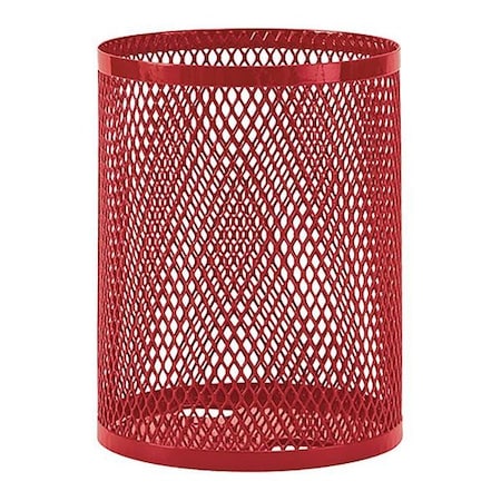 Park Portable Trash Receptacle, Red MPN:EX-32-RED