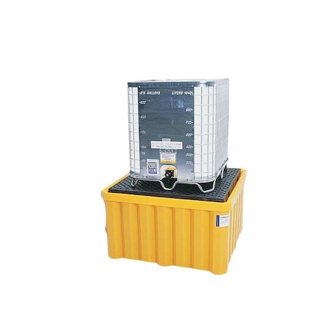 Spill Pallet, 400 gal Spill Capacity, 0 Drums, 16, 000 lb Load Capacity, Polyethylene MPN:1057