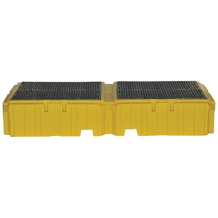 Spill Pallet, 535 gal Spill Capacity, 0 Drums, 8, 000 lb Load Capacity, Polyethylene MPN:1140