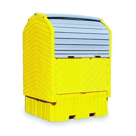 Spill Pallet, 365 gal Spill Capacity, 0 Drums, 8, 500 lb Load Capacity, Polyethylene MPN:1161