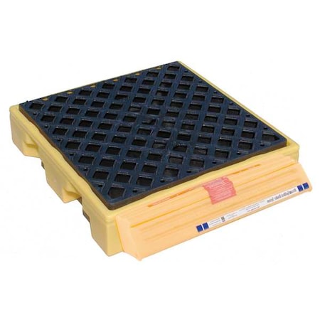 Spill Deck, 77 gal Spill Capacity, 1 Drums, 1, 500 lb Load Capacity, Polyethylene MPN:1320