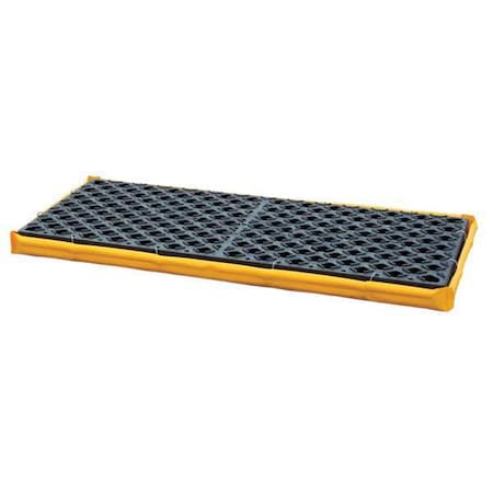 Spill Deck, 11 gal Spill Capacity, 2 Drums, 3, 000 lb Load Capacity, Polyethylene MPN:1351