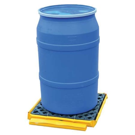 Spill Deck, 77 gal Spill Capacity, 1 Drums, 1, 500 lb Load Capacity, Polyethylene MPN:1360